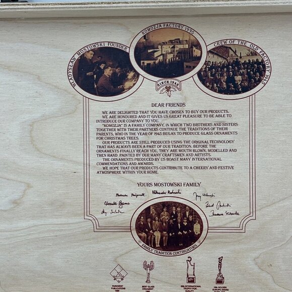 Peanuts 50th Anniv Ltd Ed Ornament Polonaise Kurt Adler Snoopy Charlie Brown - Picture 4 of 16